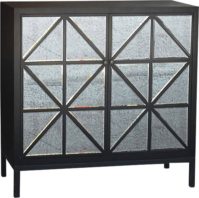 Ivonne Black Accent Cabinet - Thumbnail - Image 1
