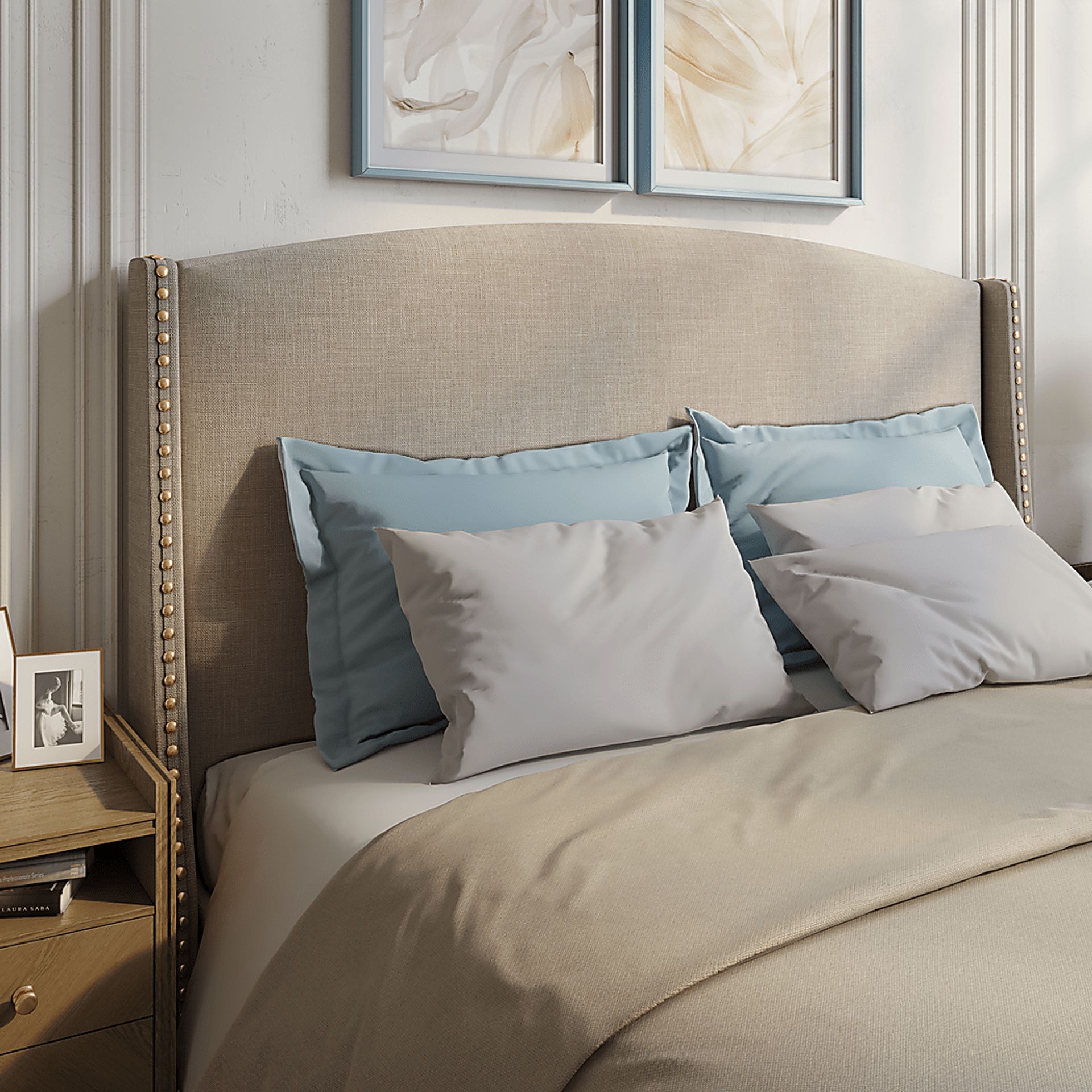 Ivorena Natural King Headboard - Image 2