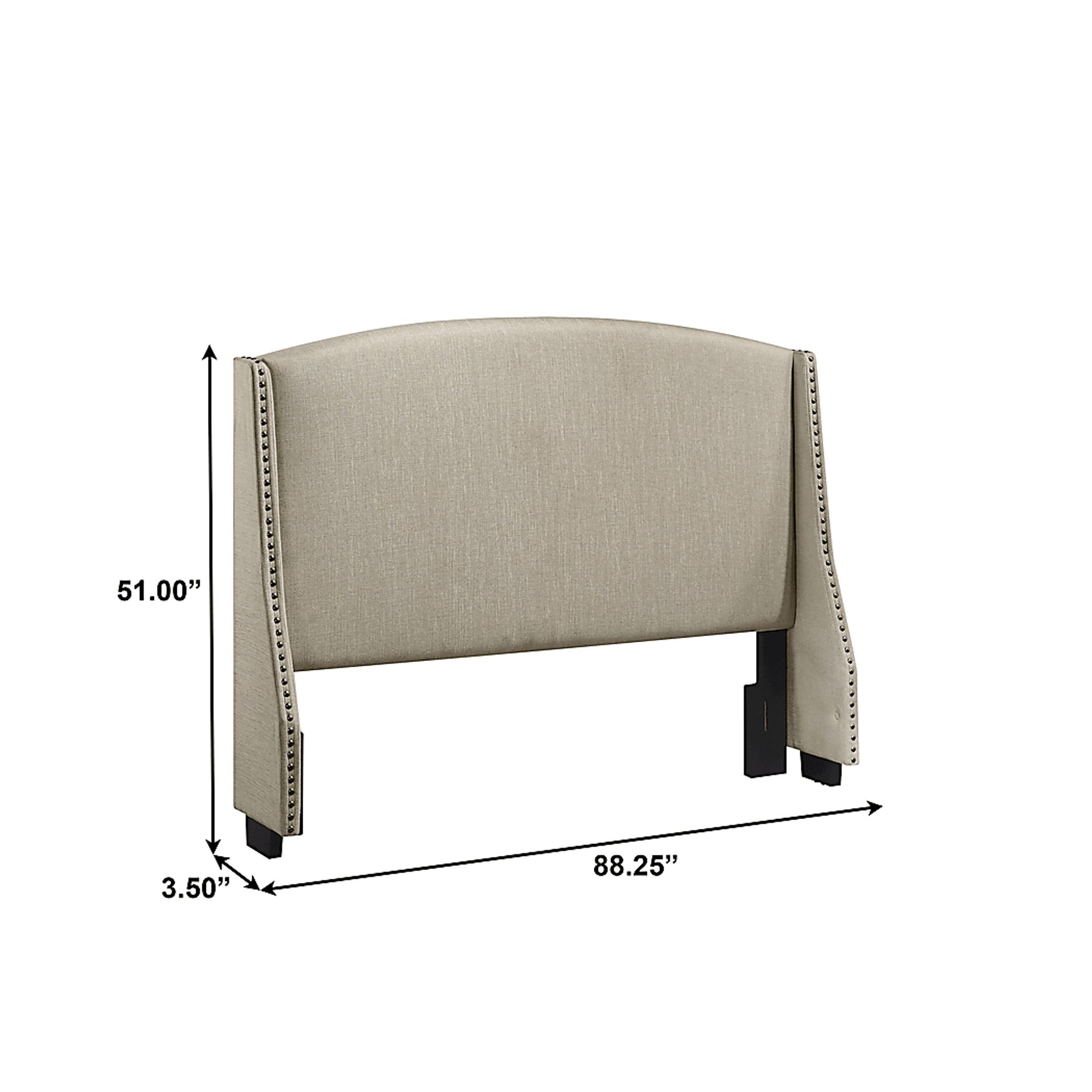 Ivorena Natural King Headboard - Image 8