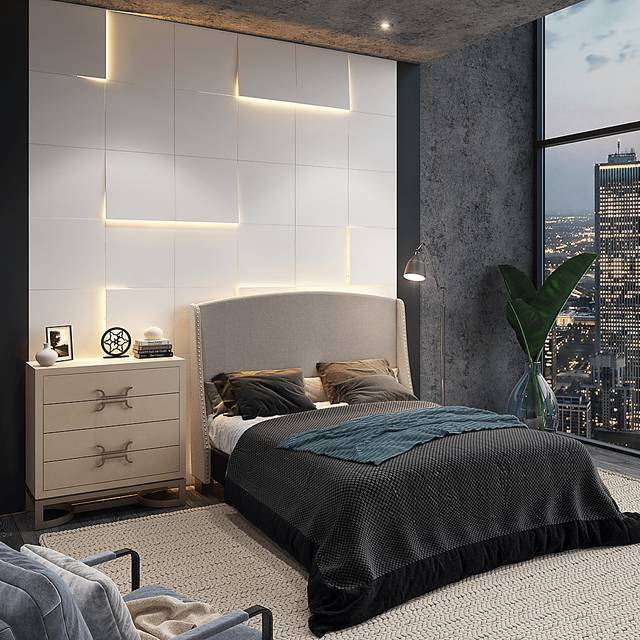 Ivorena Natural King Headboard - Thumbnail - Image 2