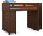 Ivy League 2.0 Walnut Full Step Loft with Chest and Bookcase