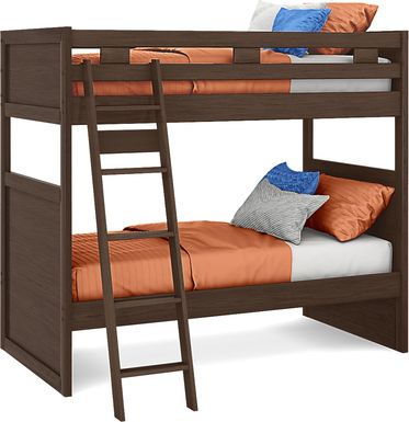 Ivy League 2.0 Walnut Twin/Twin Bunk Bed