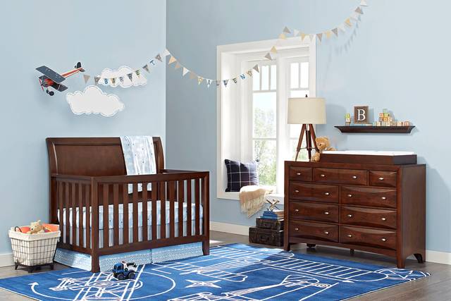 Ivy League Cherry 4 Pc Nursery - Thumbnail - Image 1