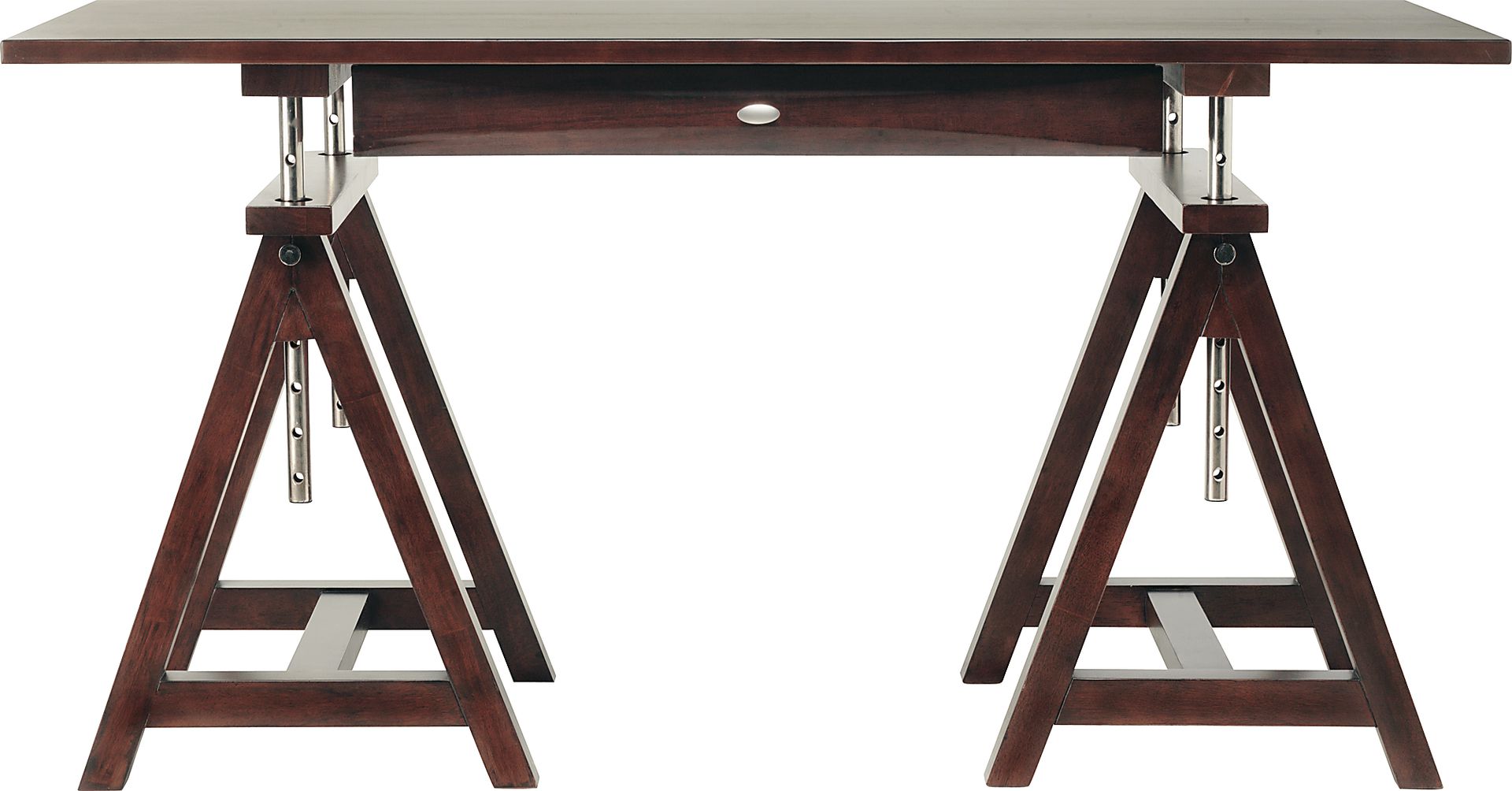 Ivy League Cherry Adjustable Desk - Image 1