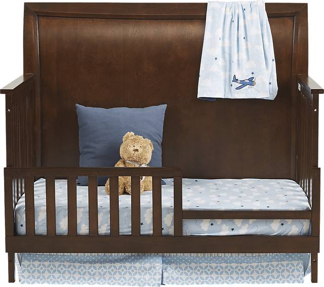 Ivy League Cherry Crib with Toddler & Conversion Rails - Thumbnail - Image 2