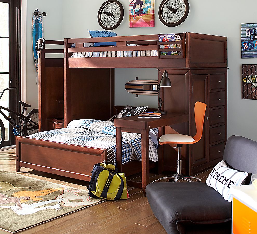 Rooms to go ivy league bunk bed top