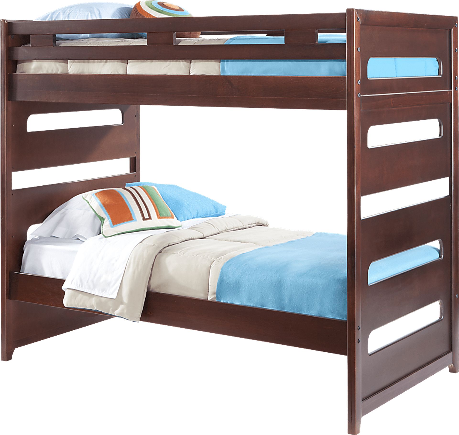 Ivy League Cherry Twin/Twin Bunk Bed - Image 1