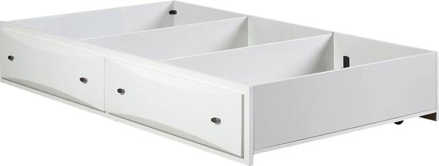 Ivy League White Twin Storage Trundle - Thumbnail - Image 1