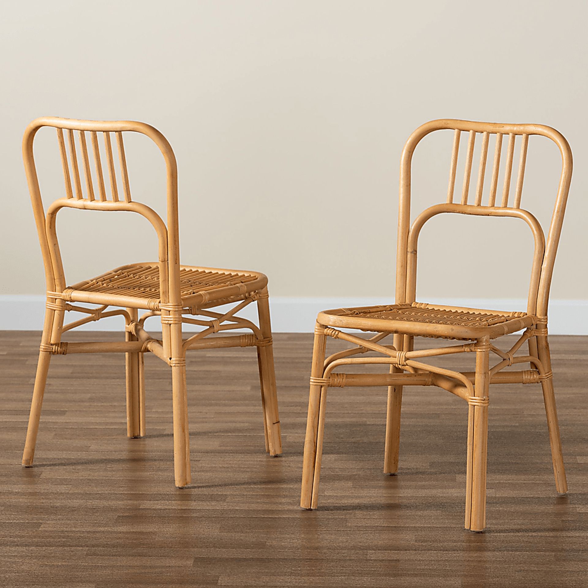 Ivyan Brown Side Chair, Set of 2 - Image 8