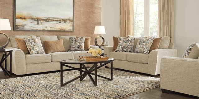 Ivyleigh Wheat 7 Pc Living Room - Thumbnail - Image 1