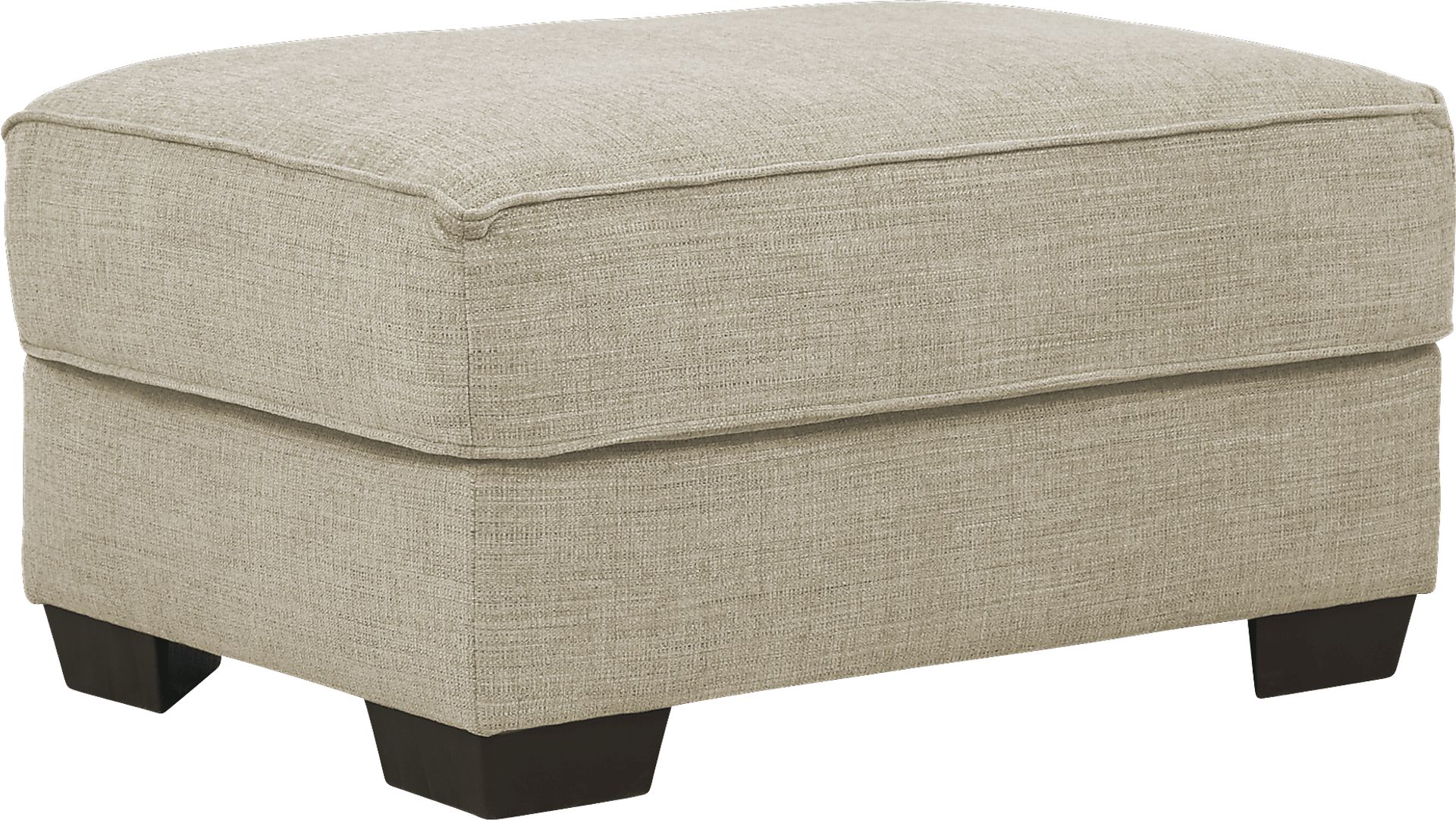 Ivyleigh Wheat Ottoman - Image 1