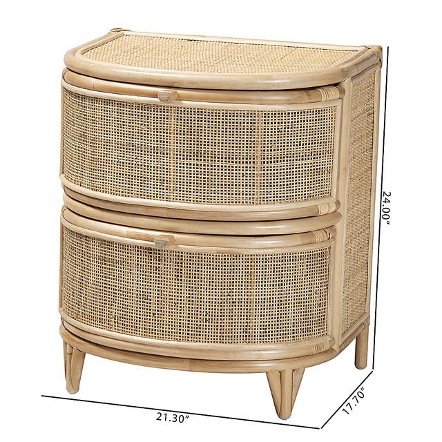 Ixora Brown Nightstand - Thumbnail - Image 10