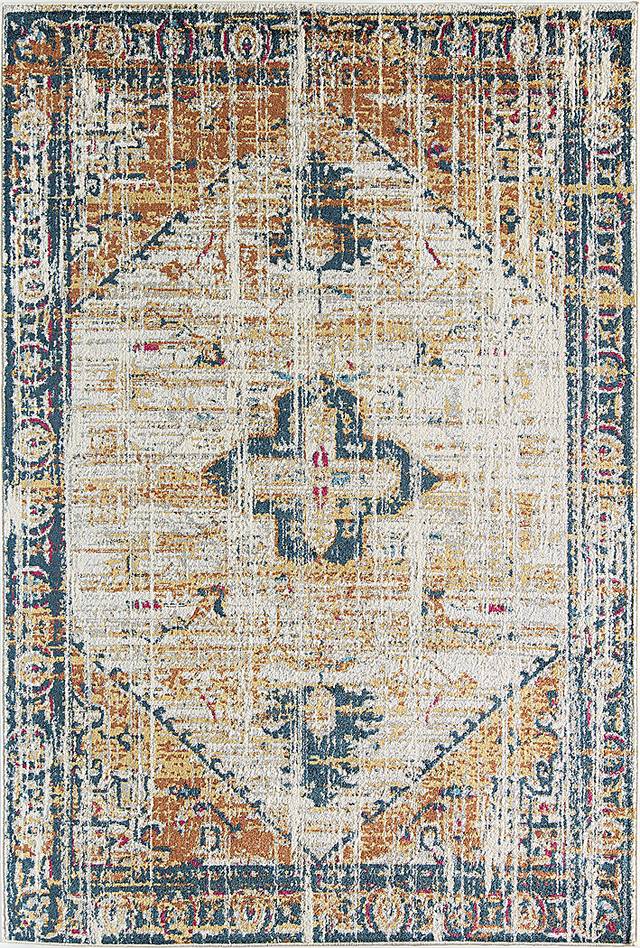 CosmoLiving By Cosmopolitan Izabella Ivory 5' x 7' Rug - Thumbnail - Image 1