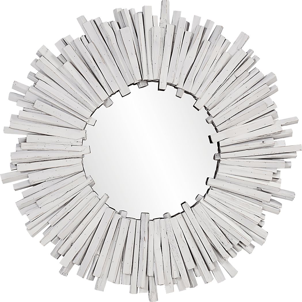 Izamar White Mirror