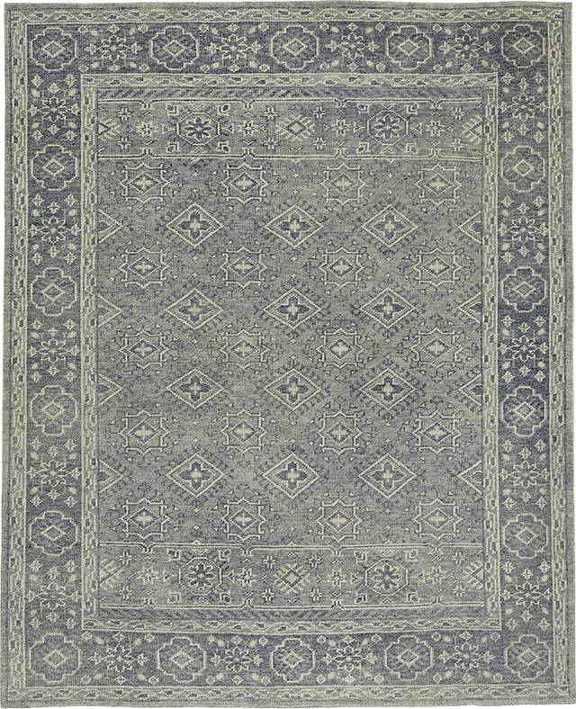 Izara Blue 5'6 x 8'6 Rug - Thumbnail - Image 1