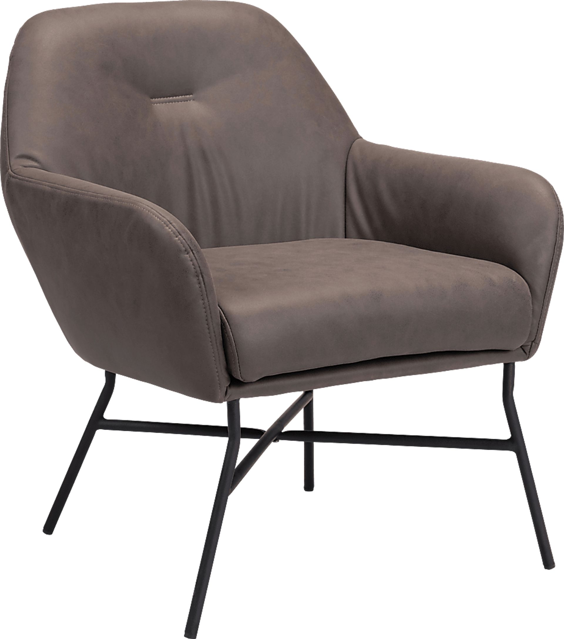 Izembek Brown Accent Chair - Image 1
