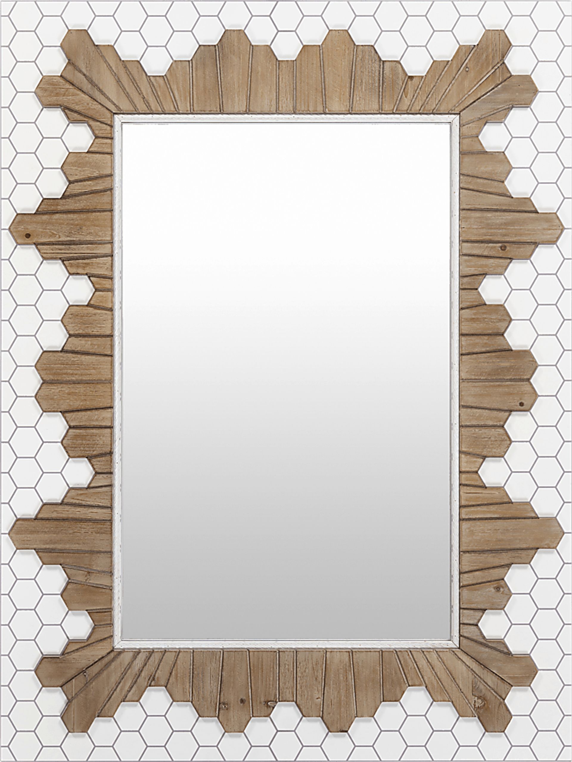 Izna White Mirror - Image 1