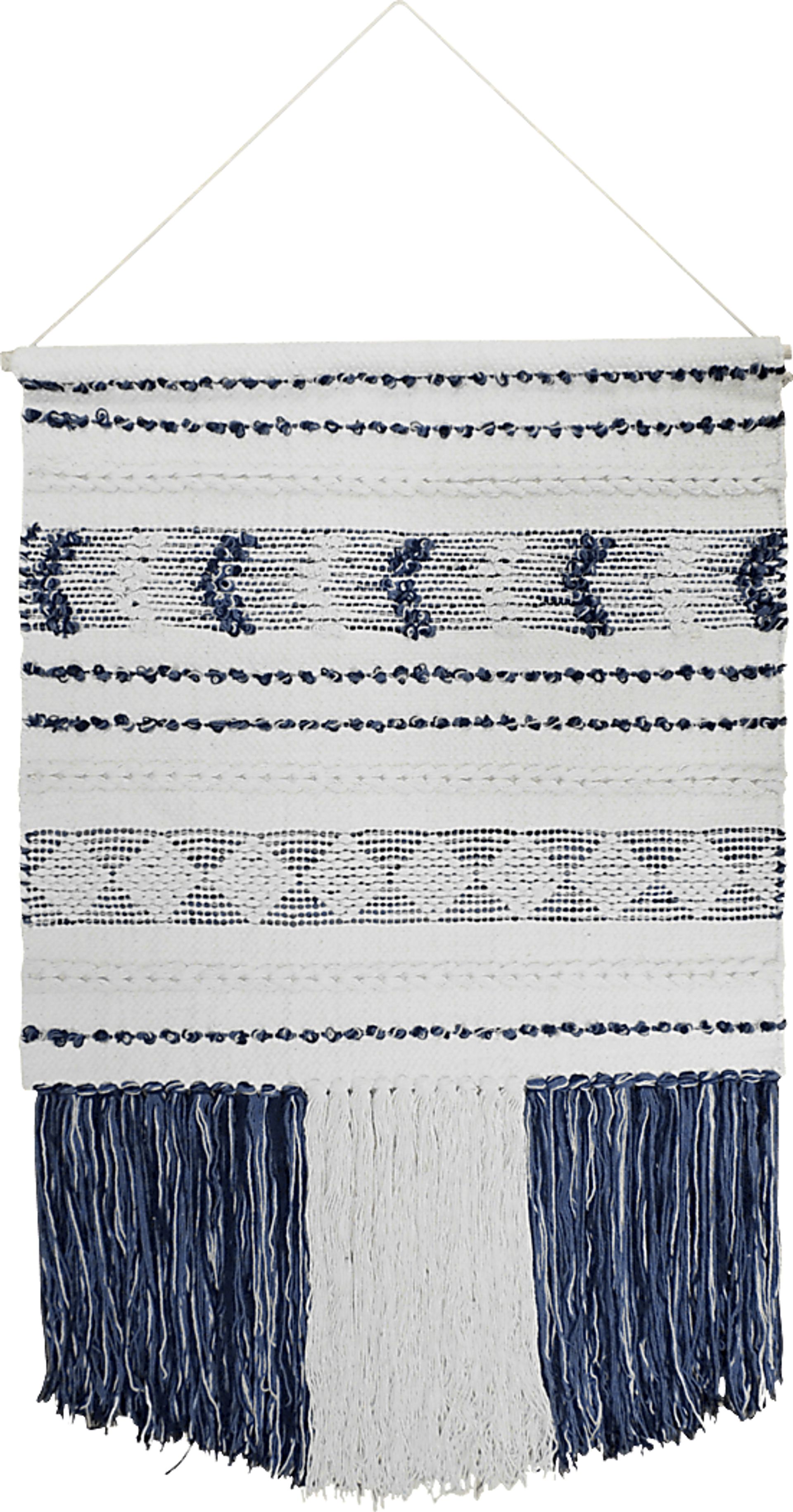 Izuken Blue/White Wall Decor - Image 1