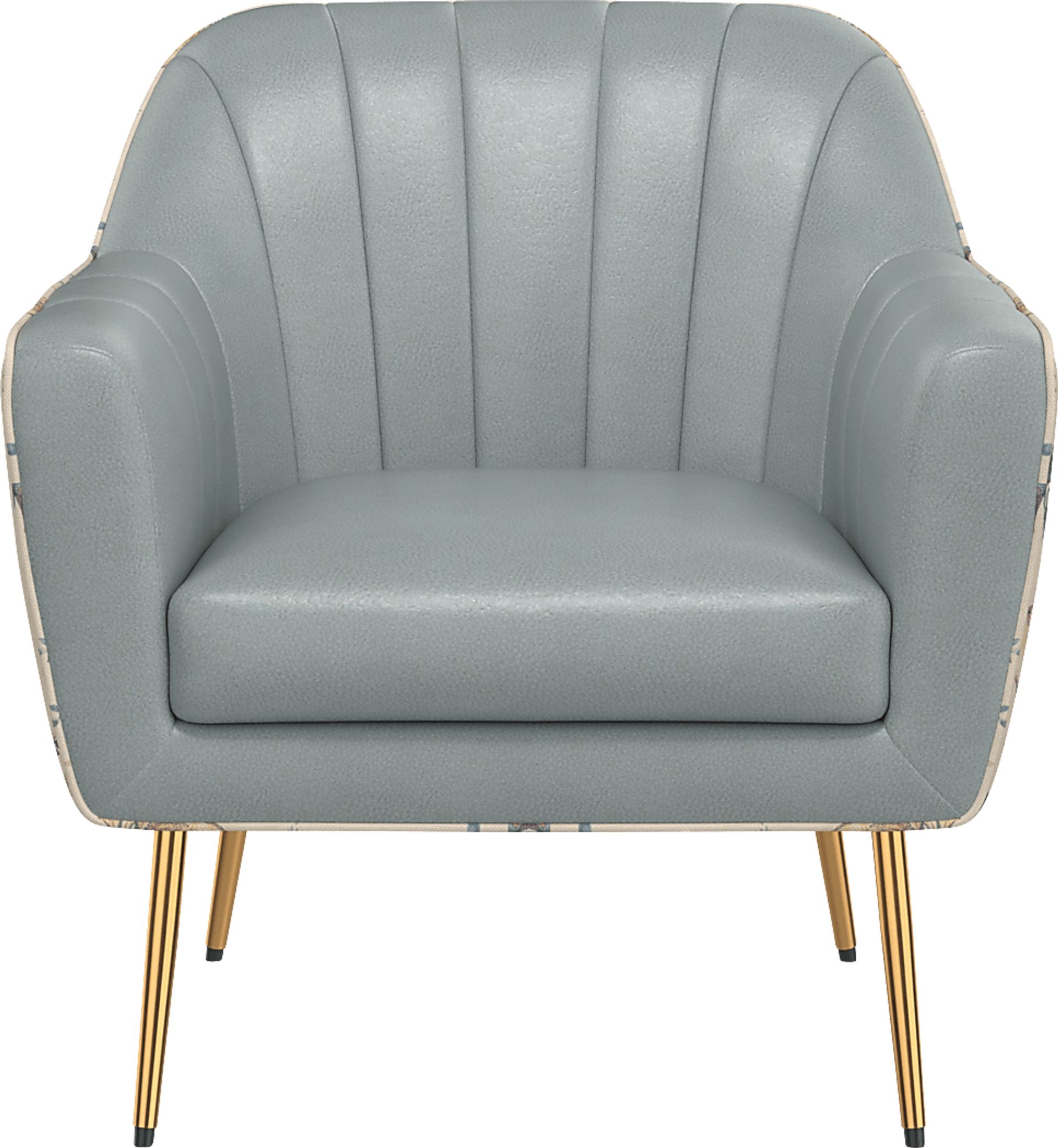 Izusa Blue Accent Chair - Image 2