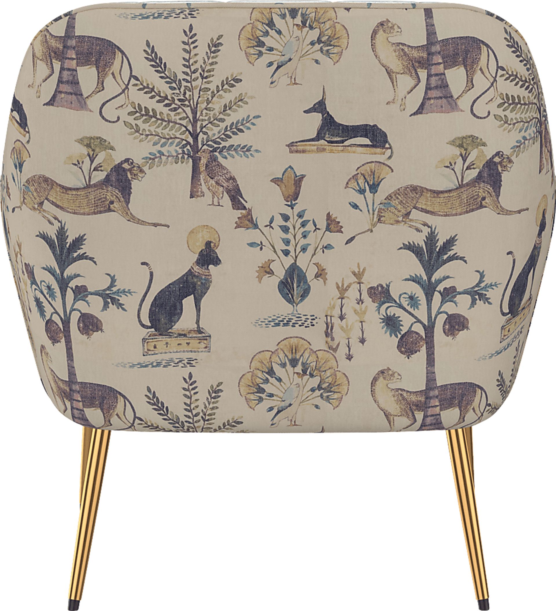 Izusa Blue Accent Chair - Image 3