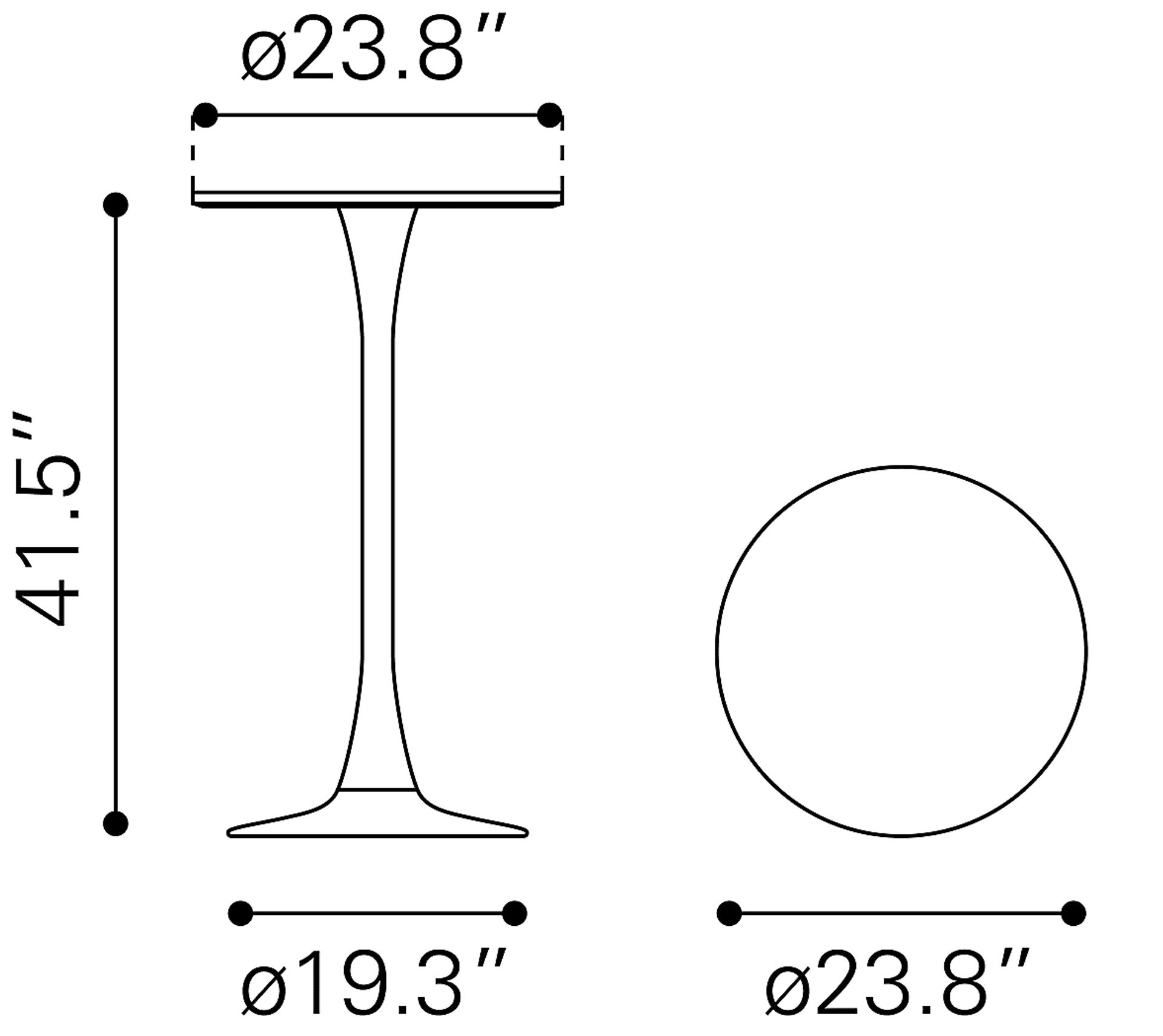 Jabez Brown Bar Table - Image 7