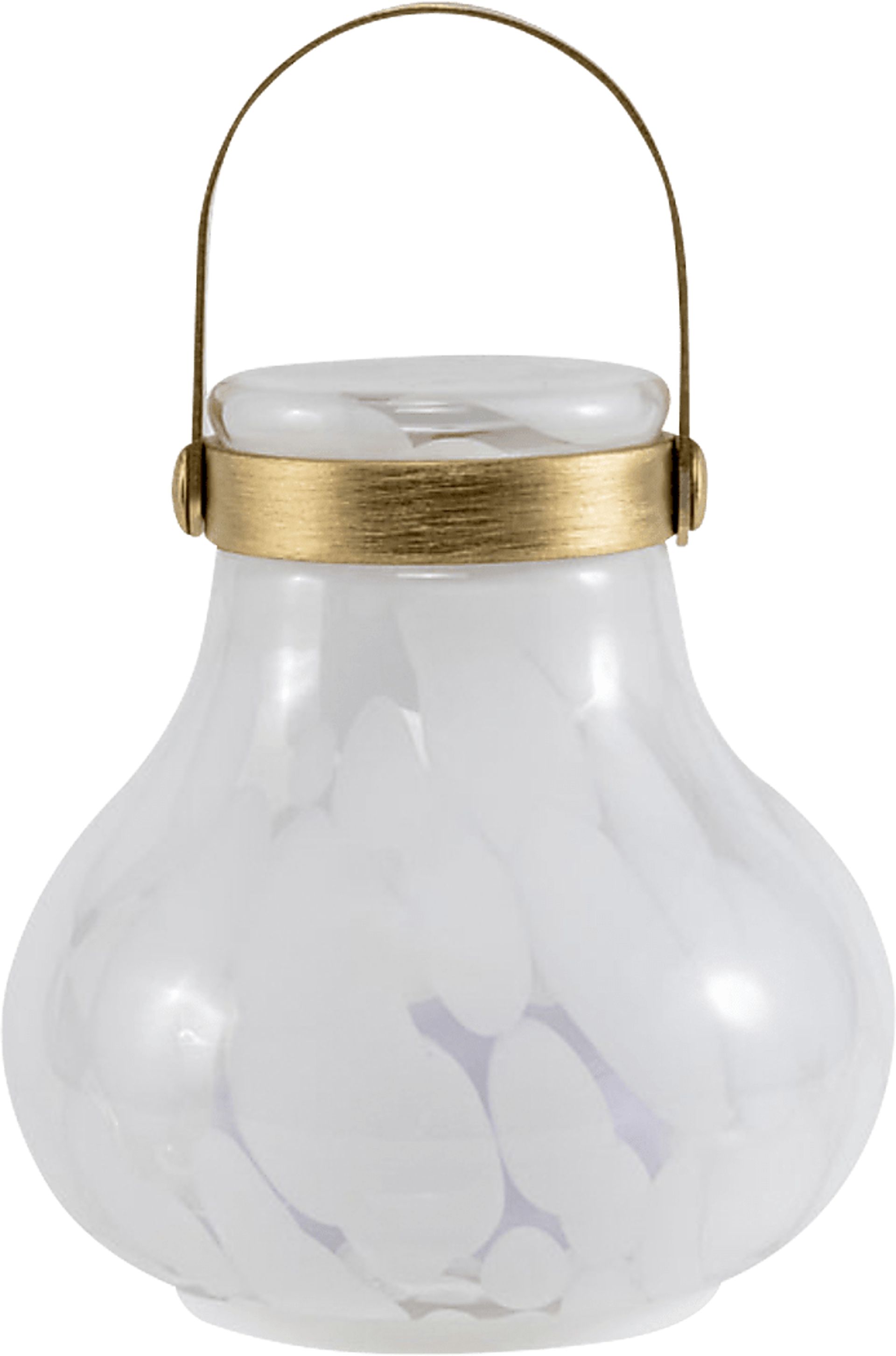Jabu White Outdoor Lantern - Image 1