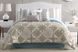 Jacabus Ivory Sage 7 Pc Queen Comforter Set