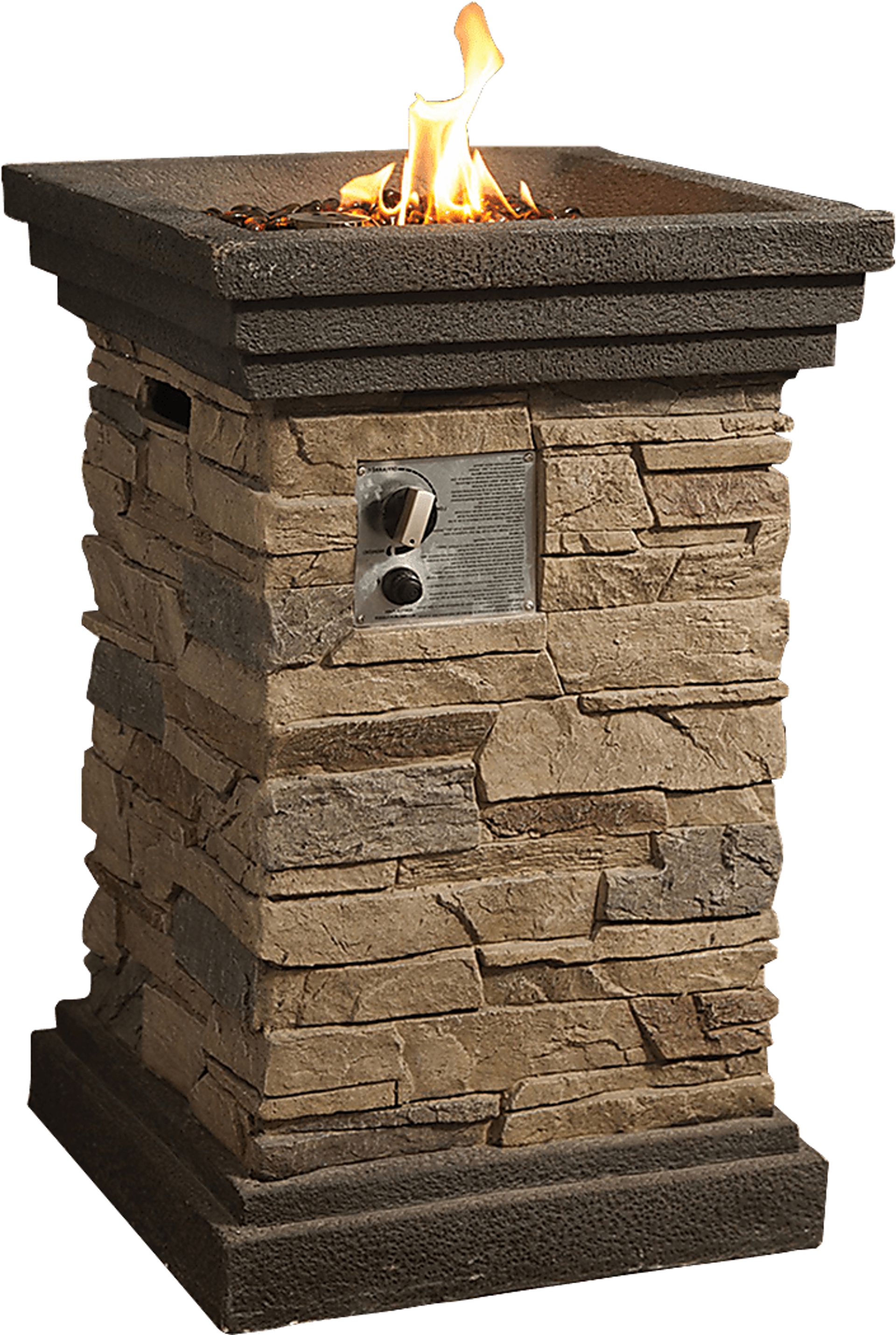Jacana Brown Outdoor Fire Pit - Image 1