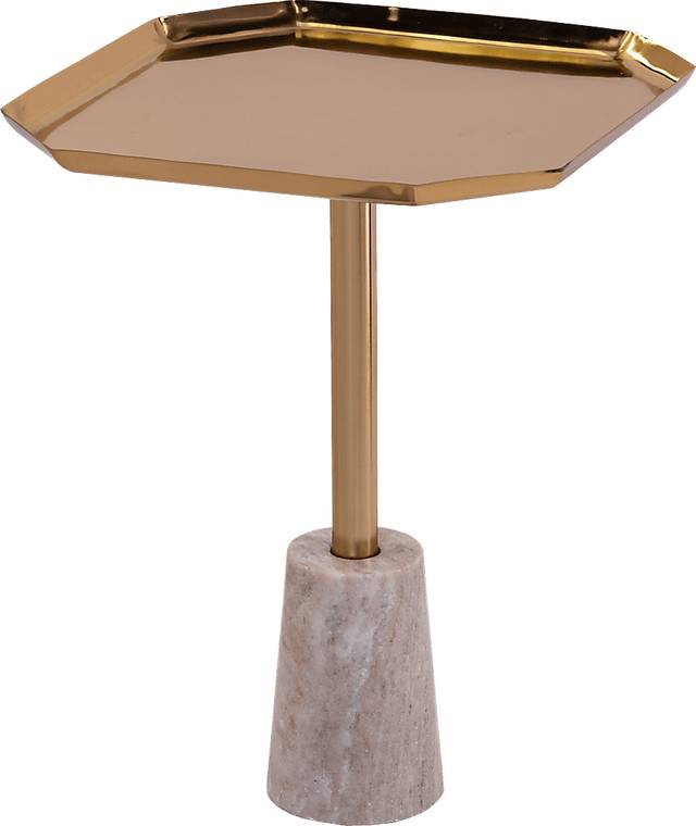 Jacelyn Gold Accent Table - Thumbnail - Image 1