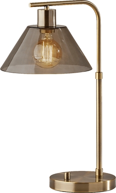 Jacelyn Point Brass Lamp