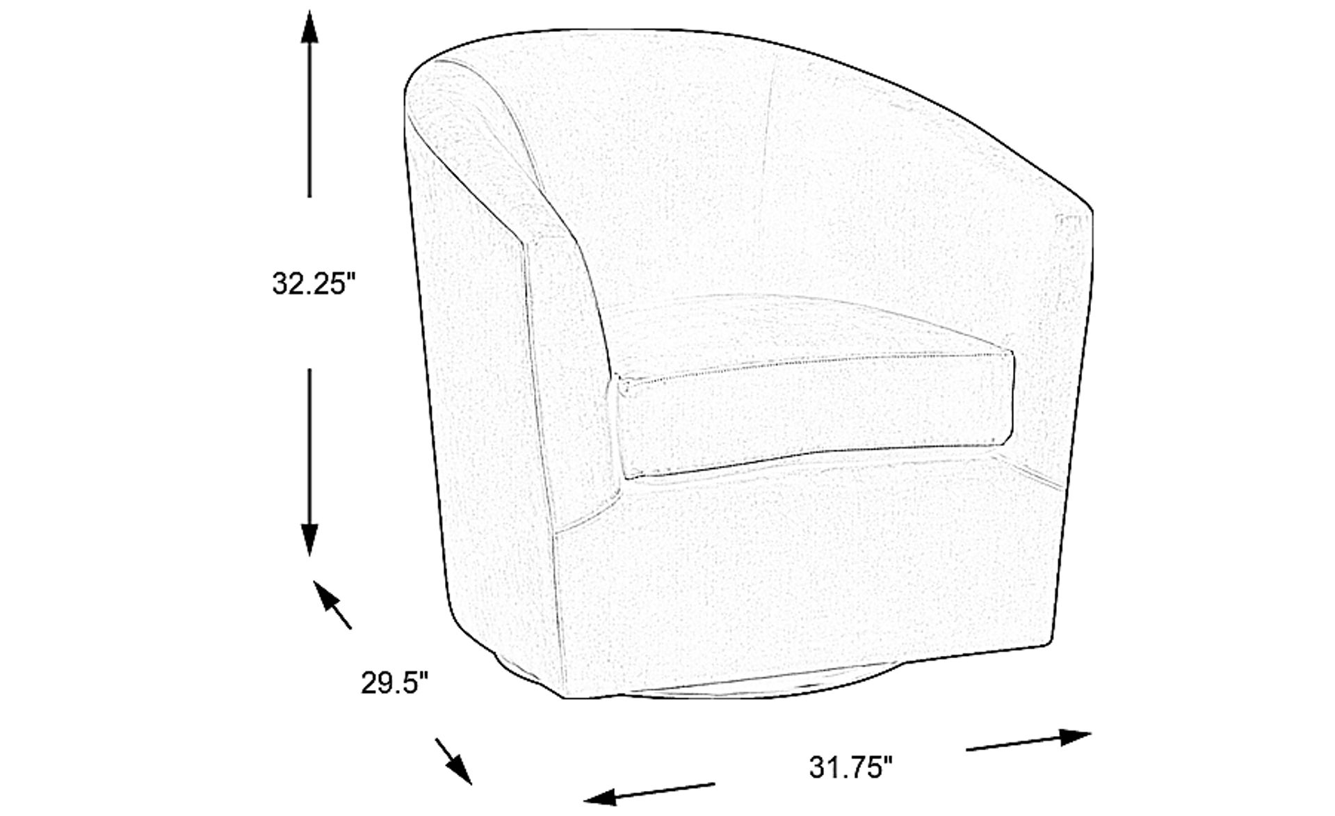 Dimension Image. Please refer to the Dimension Tab on this page for dimension details.