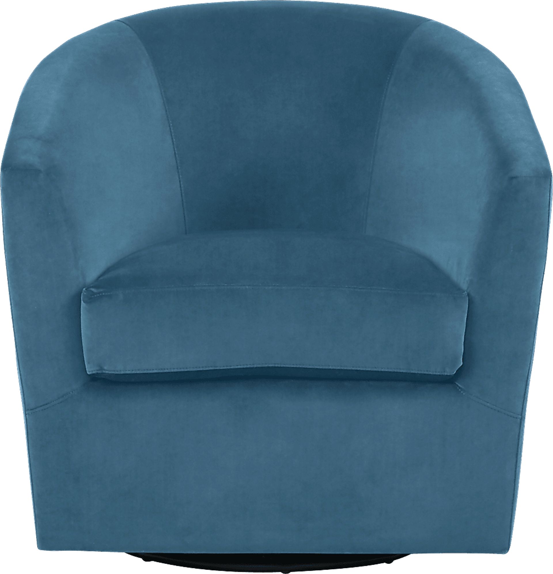Jacey Indigo Accent Swivel Chair - Image 2