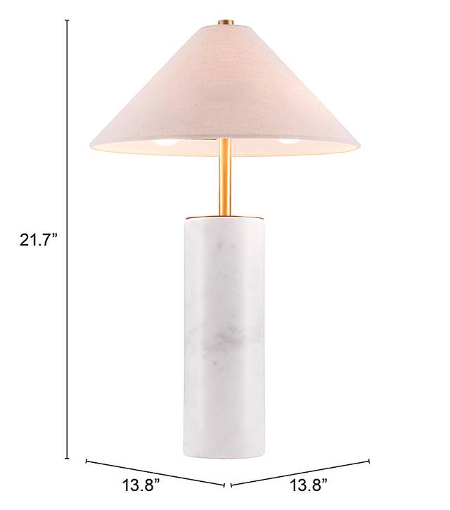 Jacinto Way Beige Lamp - Thumbnail - Image 7