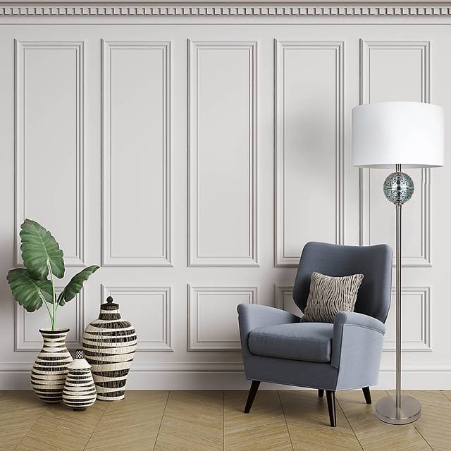 Jacksith Street Nickel Floor Lamp - Thumbnail - Image 3