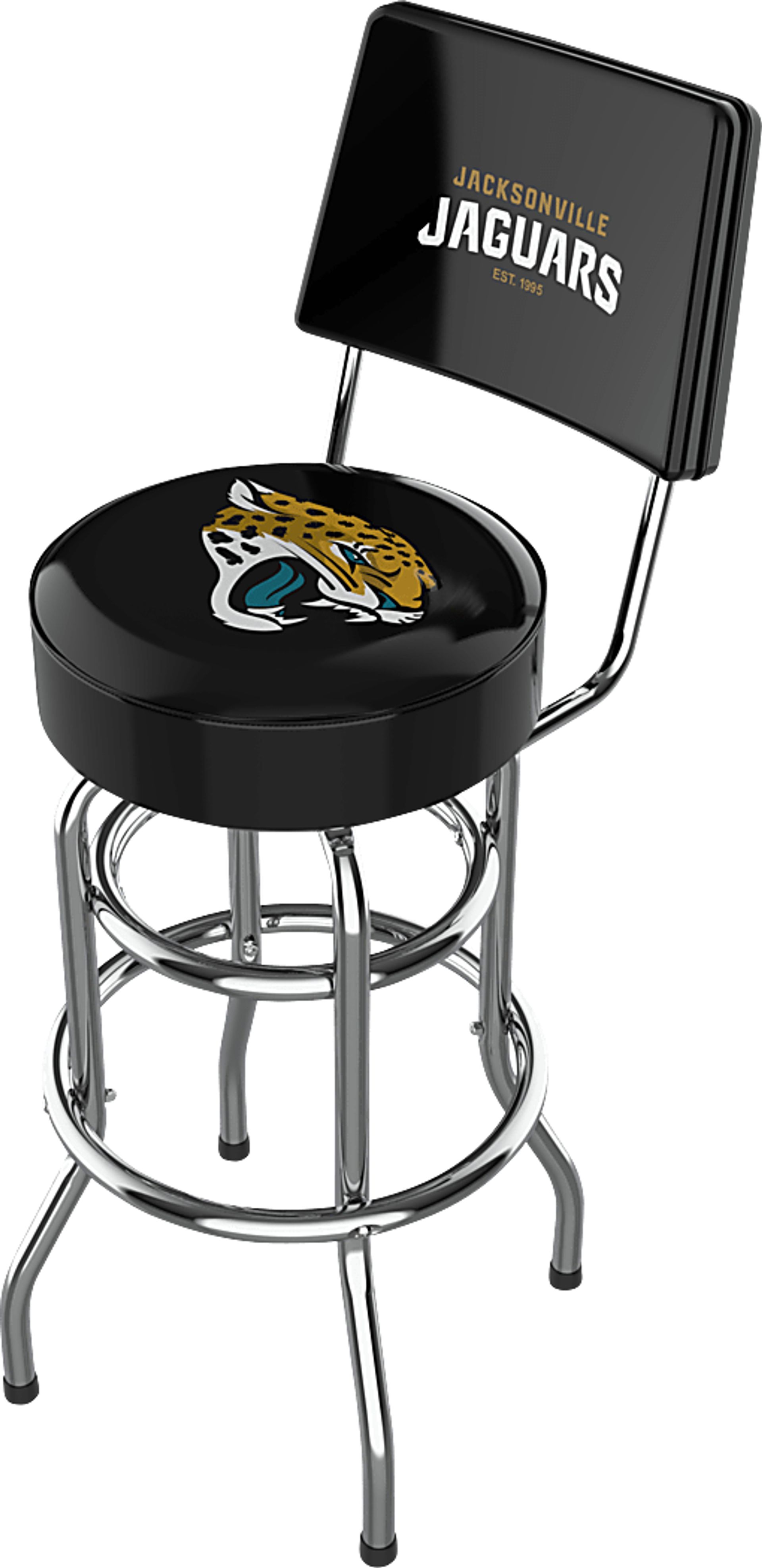 Jacksonville Jaguars Black Barstool - Image 1