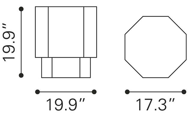 Jaclaire Black End Table - Thumbnail - Image 10