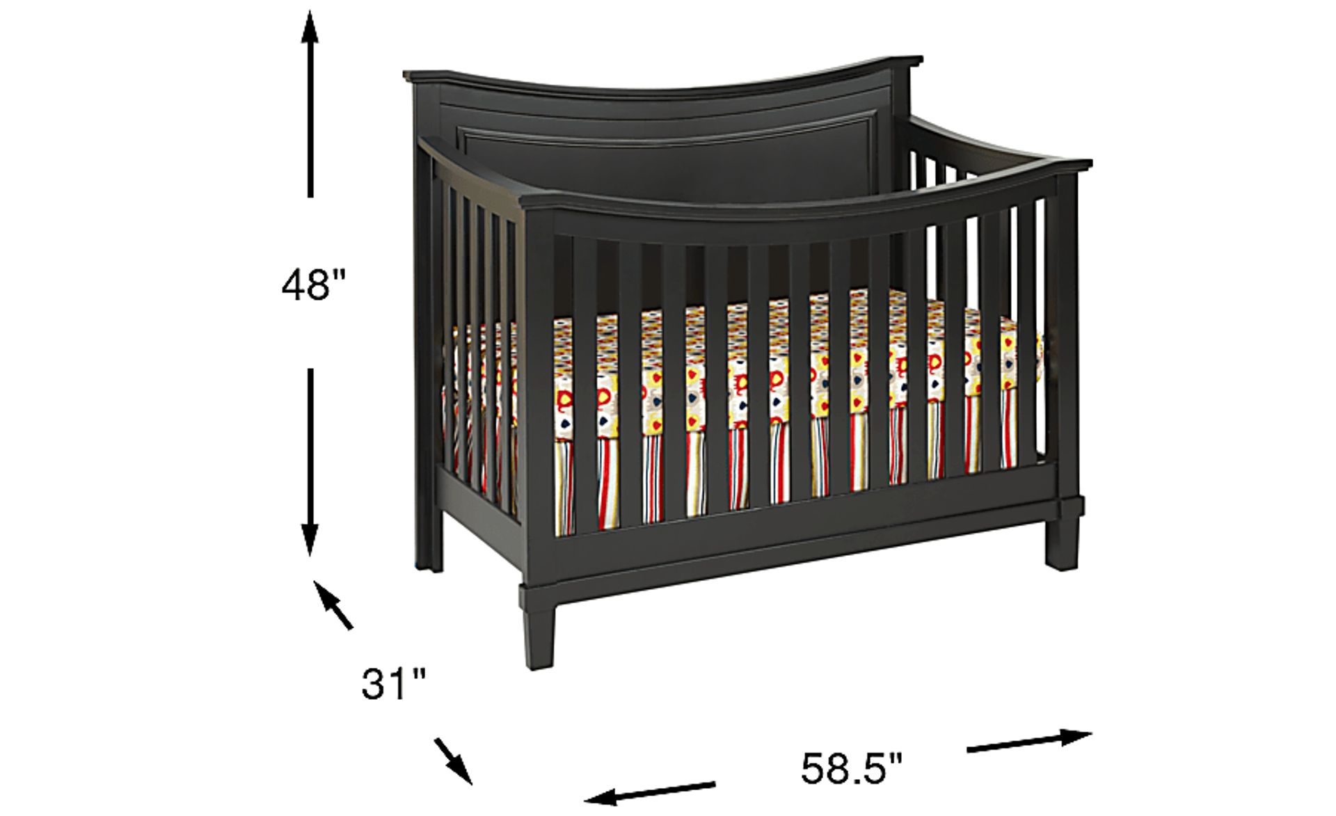 Dimension Image. Please refer to the Dimension Tab on this page for dimension details.
