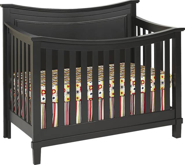 Jaclyn Place Black Crib - Thumbnail - Image 1