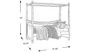 Kids Jaclyn Place Gray Twin Canopy Daybed