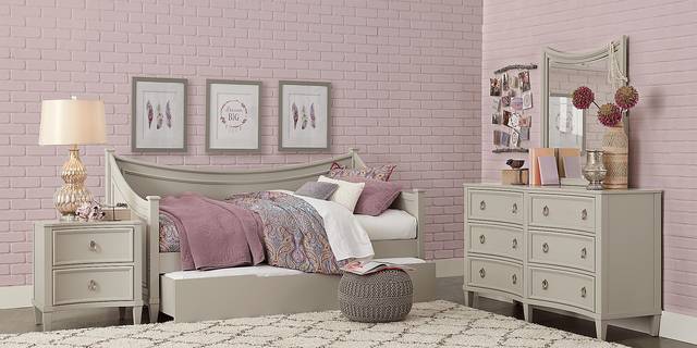 Jaclyn Place Gray Twin Daybed - Thumbnail - Image 3