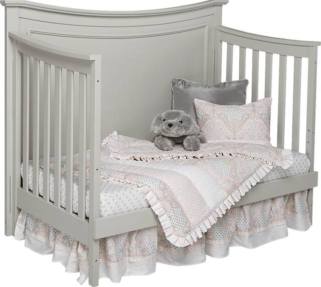 Jaclyn Place Gray Crib - Thumbnail - Image 4
