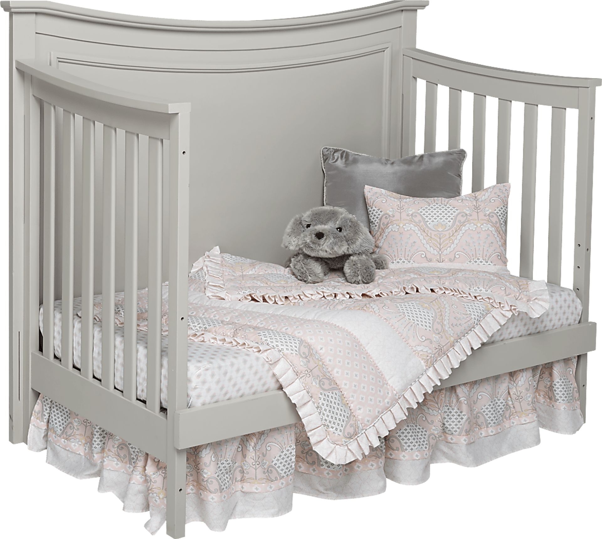 Jaclyn Place Gray 4 Pc Nursery - Image 4