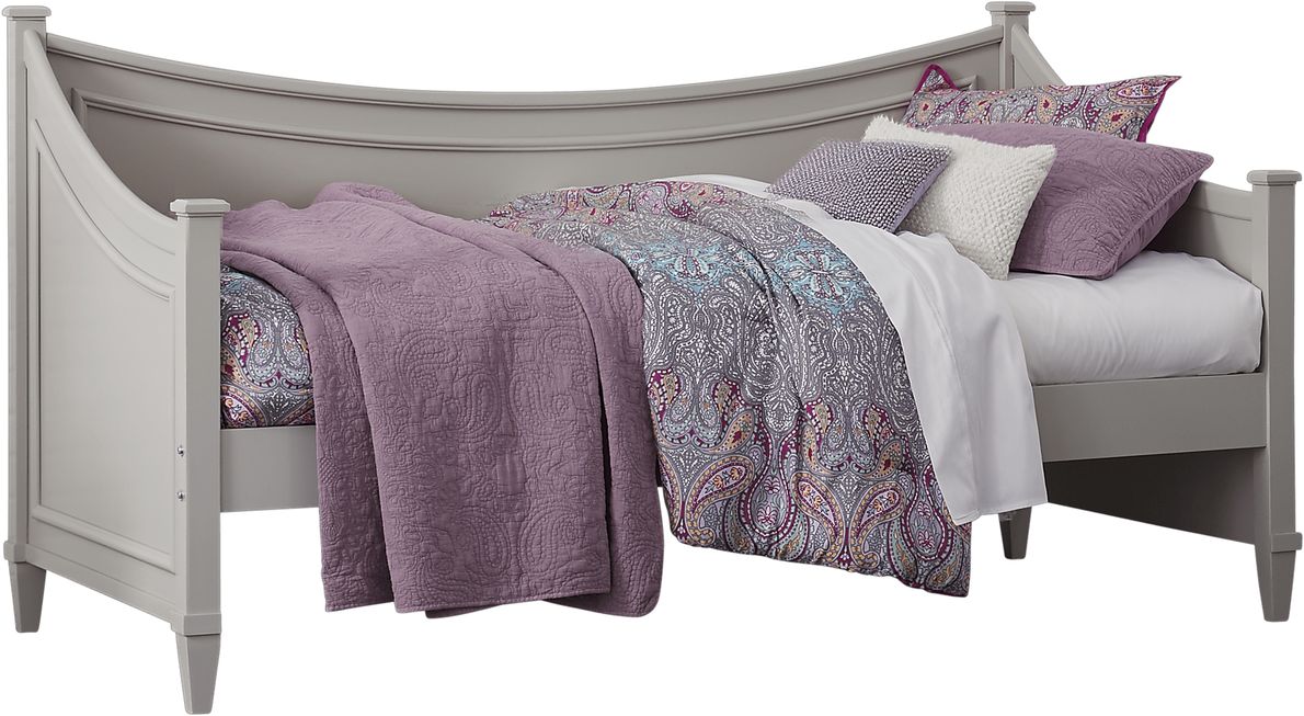 Kids Jaclyn Place Gray 5 Pc Twin Daybed Bedroom Rooms To Go