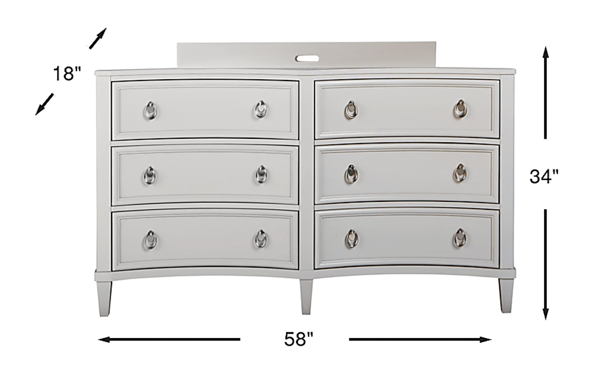 Dimension Image. Please refer to the Dimension Tab on this page for dimension details.