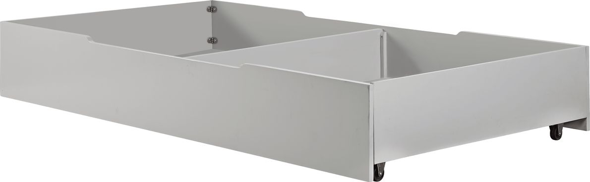 Jaclyn Place Gray Twin Storage Trundle