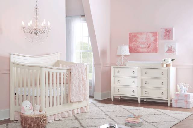 Jaclyn Place Ivory 4 Pc Nursery - Thumbnail - Image 1