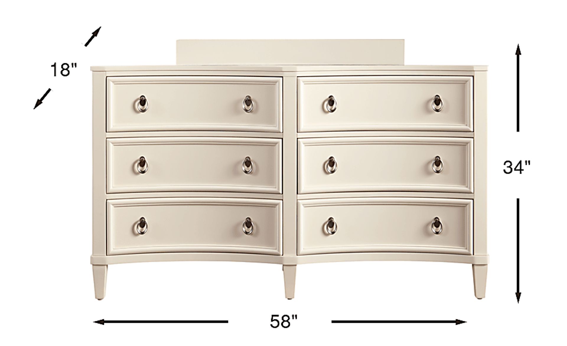 Dimension Image. Please refer to the Dimension Tab on this page for dimension details.