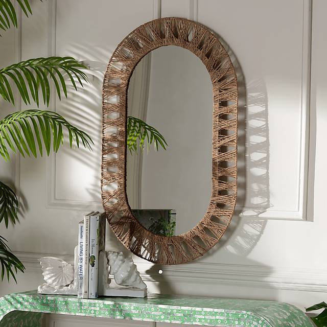 Jacobean Brown Mirror - Thumbnail - Image 2