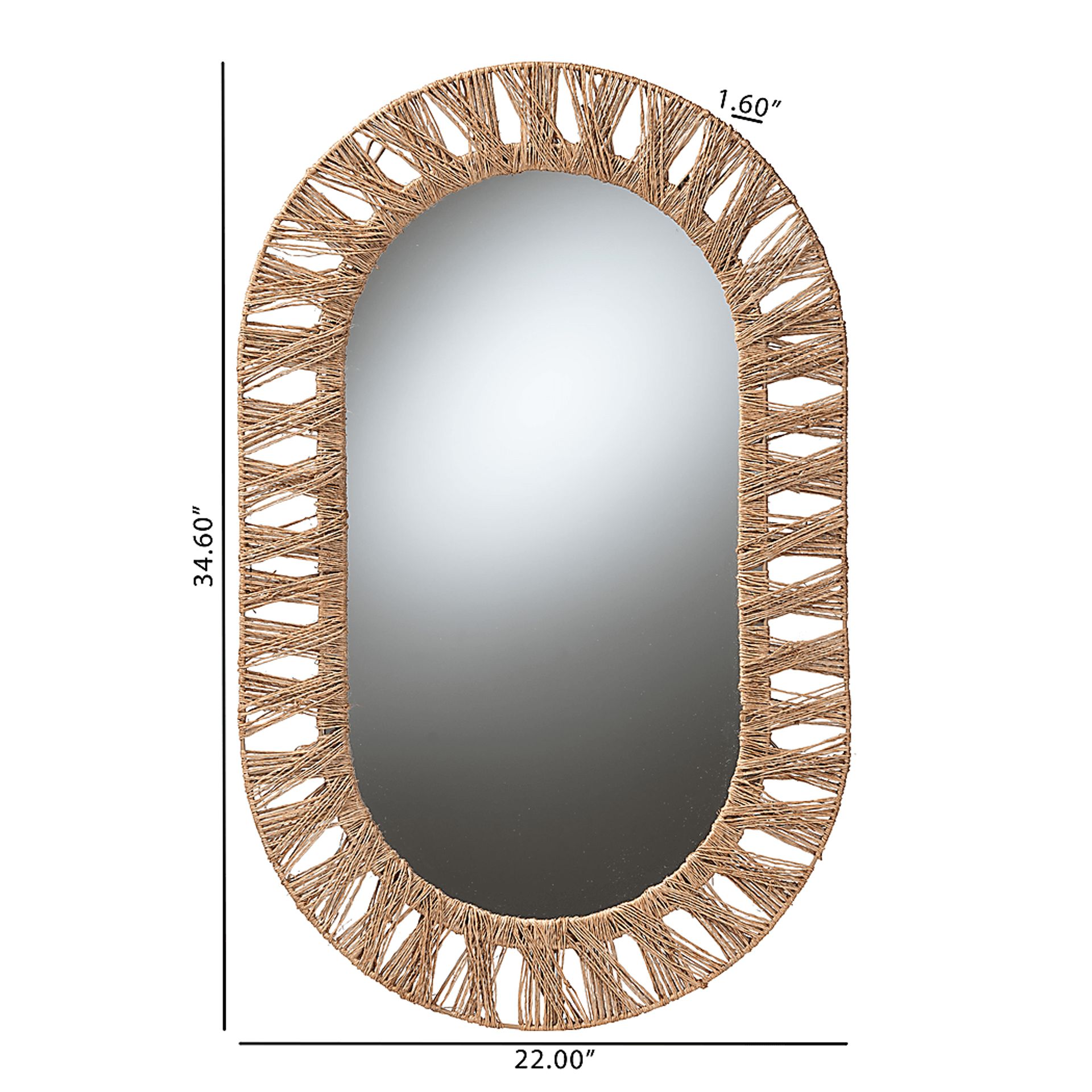 Jacobean Brown Mirror - Image 4