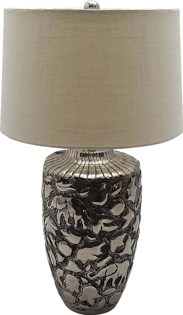 Jacque Estates Nickel Lamp - Thumbnail - Image 1